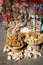 Natural sponges, souvenirs and shells on sale