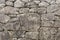 Natural stone abstract background wall made by ancient Inca of Peru in South America. Background with copy space