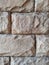 Natural stone textured walls in bright colors