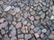 Natural stones pavement