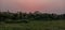 Natural sunset view from Sabdi at Narayanganj in Bangladesh.