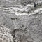 Natural surface of a boulder of gneiss, close-up shot