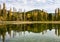 Natural swimming pool at the forest of Canamares, Serrania de Cuenca, Castilla la Mancha. Spain