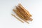 Natural toothbrush Miswak Kayu Sugi on white background