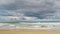 Natural videos the waves in the sea moving towards the coast with cloud. Phuket Sea in the summer are high, intense and foamy