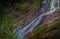 Natural view of Thac Bac or Silver waterfall in Sapa, Lao Cai, Vietnam