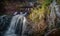 Natural view of Thac Bac or Silver waterfall in Sapa, Lao Cai, Vietnam