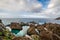 Natural volcanic pools with sea water in Porto Moniz.