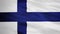 Natural Waving Fabric Texture Of Finland National Flag Graphic Background
