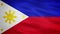 Natural Waving Fabric Texture Of Philippines National Flag Graphic Background