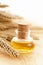 Natural wheat germ oil