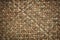 Natural wicker braided woven rattan Sedge grass texture background
