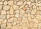 Natural yellow pavement stone for floor, wall or path.