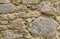 Natural yellow pavement stone texture for floor, wall or path.