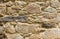 Natural yellow pavement stone texture for floor, wall or path.