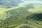 A naturally meandering mountain stream.