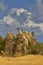 Naturally sculpted limestone formations of The Pinnacles Desert