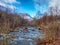 Nature around lake lure chimney rock and broad river north carol