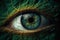 nature connect macro surreal eyeball pupil close leaf green eye Huge