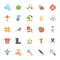 Nature and Ecology Flat Colored Icons 2