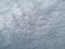 Nature, in front of a stormy sky cloud, stratus cumulus rain clouds. Anxious mood. For background