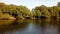 Nature, green, lake, landscape, tree, green, pays de la loire, france