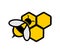 Nature honey symbol