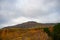 nature of iceland. fall nature season. autumn landscape of mountain in nature. ridge of mountain. autumn mountain