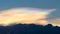 Nature Iridescent Pileus Cloud on sky