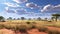 nature kalahari plains grassy