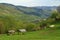 Nature landscape in the mountains