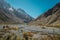 Nature landscape view in Karakoram range, Skardu. Gilgit Baltistan, Pakistan.