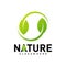 Nature Leaf Green Logo Design Concepts. Environment Logo Template Vector. Icon Symbol