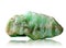 Nature mineral of jade stone with clipping path