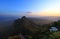 Nature mountain landscape.Wat Prajomklao Rachanusorn Thai Temple