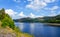 Nature at the Odertalsperre in the Harz Mountains, near Bad Lauterberg