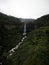 Nature panorama view of Bogota river canyon waterfall Salto del Tequendama, Soacha Cundinamarca Colombia South America