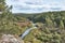 Nature park Deer streams, Serga River. Sverdlovsk region, Russia.