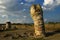 Nature phenomenon Stone forest, Bulgaria / Pobiti kamani /