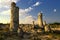 Nature phenomenon Stone forest, Bulgaria / Pobiti kamani /