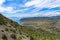 Nature photos on the Golitsyn trail. Landscapes of the Black Sea and the Crimean mountains in greenery. Crimea.