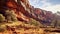 nature rock canyon landscape