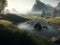 Nature\'s Beauty Unleashed: Captivating Landscapes in Witcher-Inspired Realistic Photography
