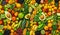 Nature\\\'s Bounty: Fruits and Vegetables Background - A Celebration of Healthy Food