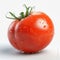 Nature\\\'s Bounty Realistic Tomatoes Popping on a White Surface