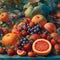 Nature\\\'s Bounty: A Symphony of Fruits