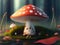 Nature\\\'s Canvas: Captivating Mushroom Artwork