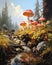 Nature\\\'s Canvas: Exploring the Beauty of Fungal Growth through W