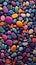 Nature\\\'s Color Palette: A Harmonious Blend of Multicolored Stones