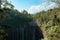 Nature\\\'s Grandeur: Tumpak Sewu Waterfall in Sunlit Splendor